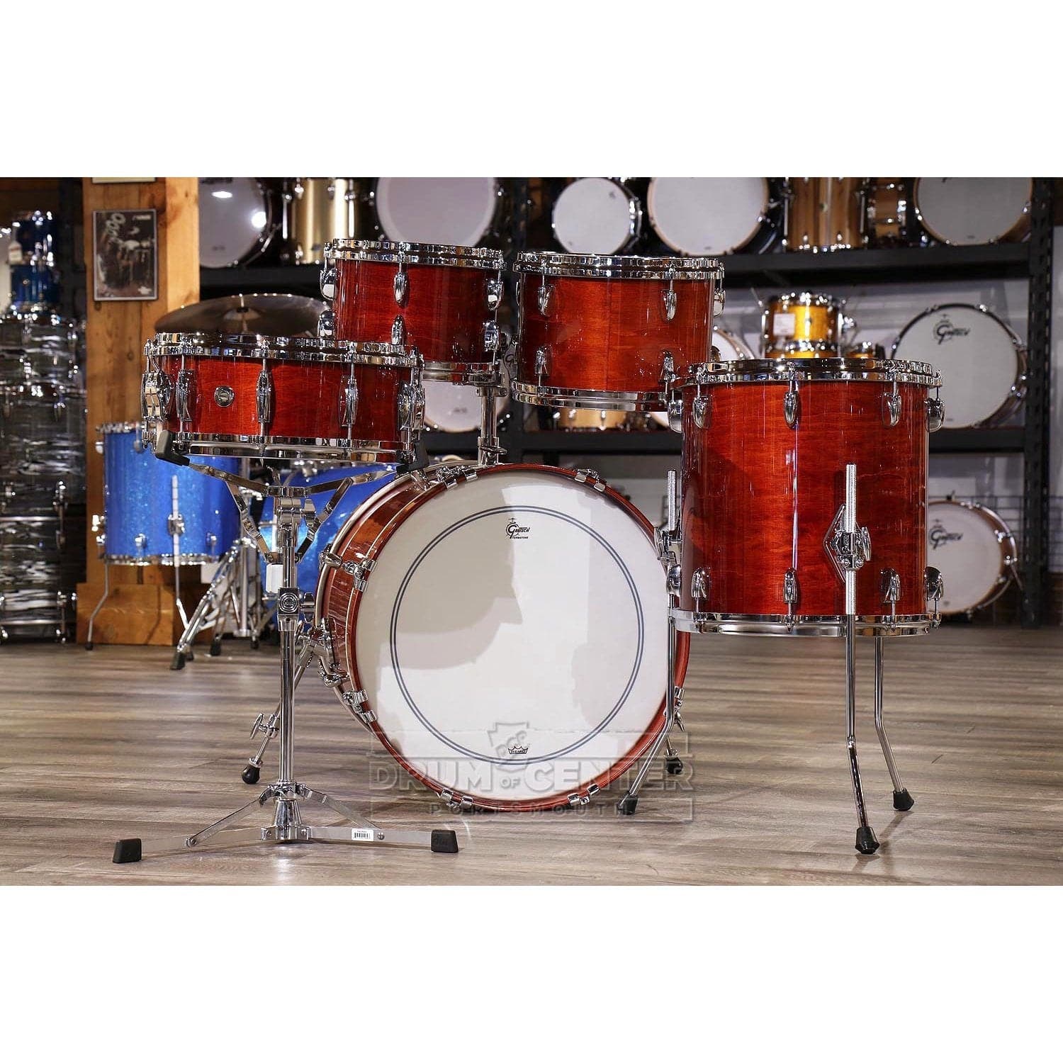 Gretsch USA Custom 5pc Drum Set 70s Walnut Gloss