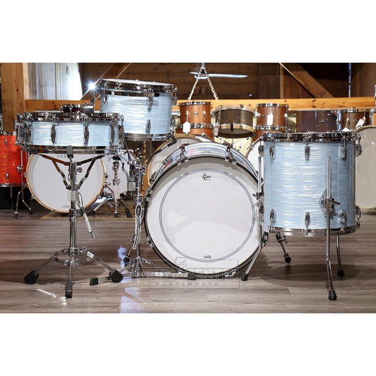 Gretsch USA Custom 4pc Drum Set Vintage Oyster White