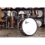 Gretsch USA Custom 4pc Drum Set 24/13/16/14 Satin Antique Maple w/Mount