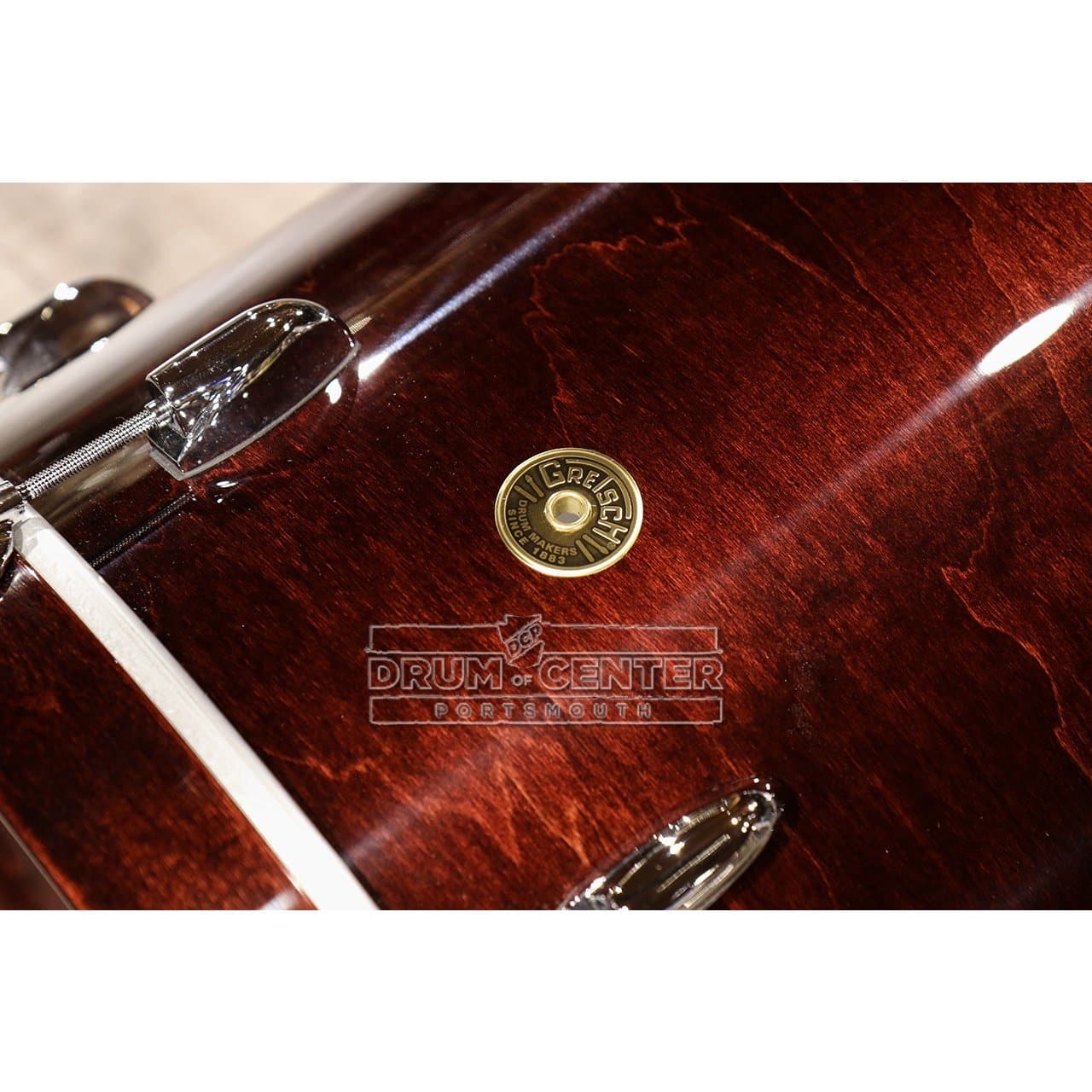 Gretsch USA Custom 3pc Drum Set 18/12/14 Deep Cherry Gloss