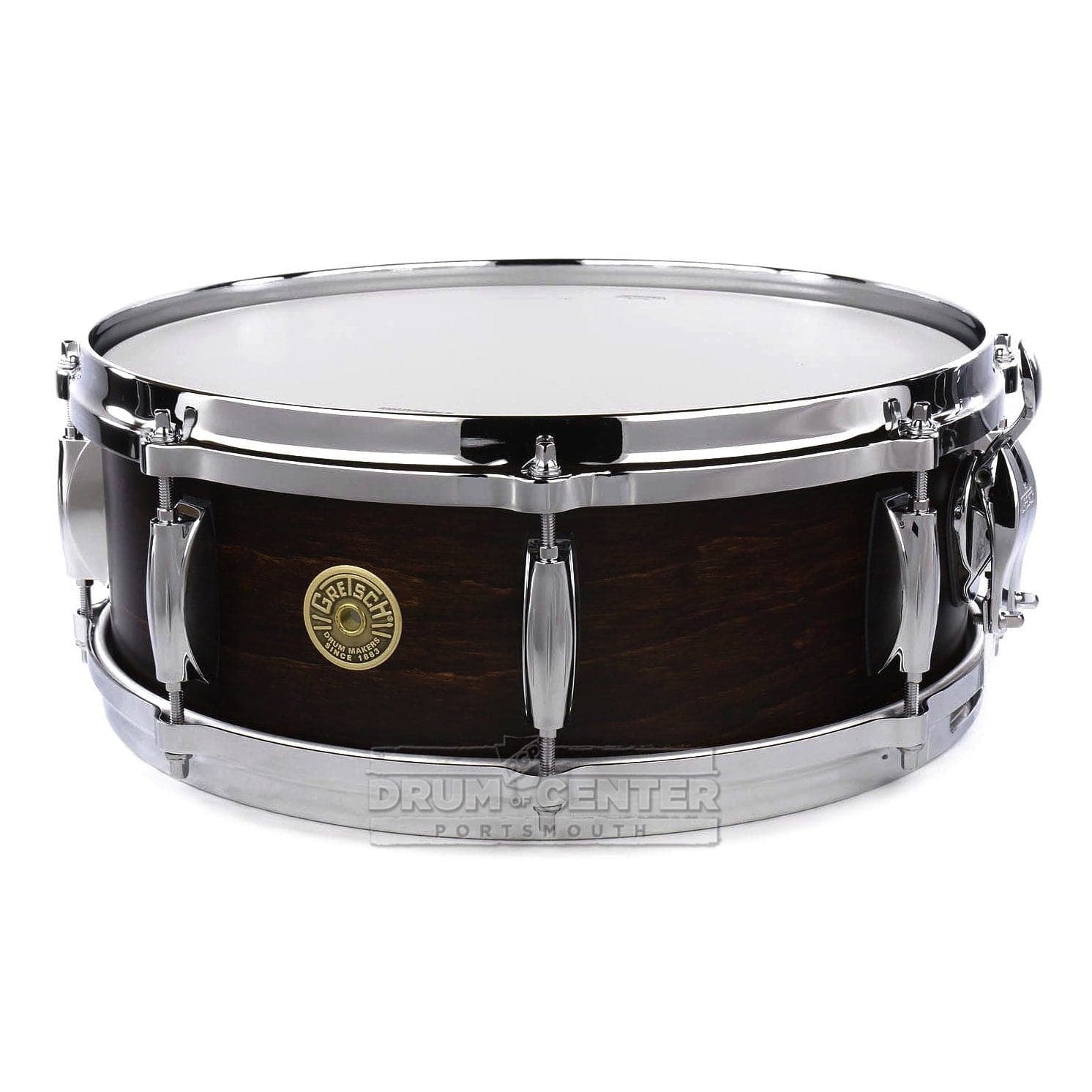 Gretsch USA Custom Snare Drum 14x5 8-Lug Satin Antique Maple