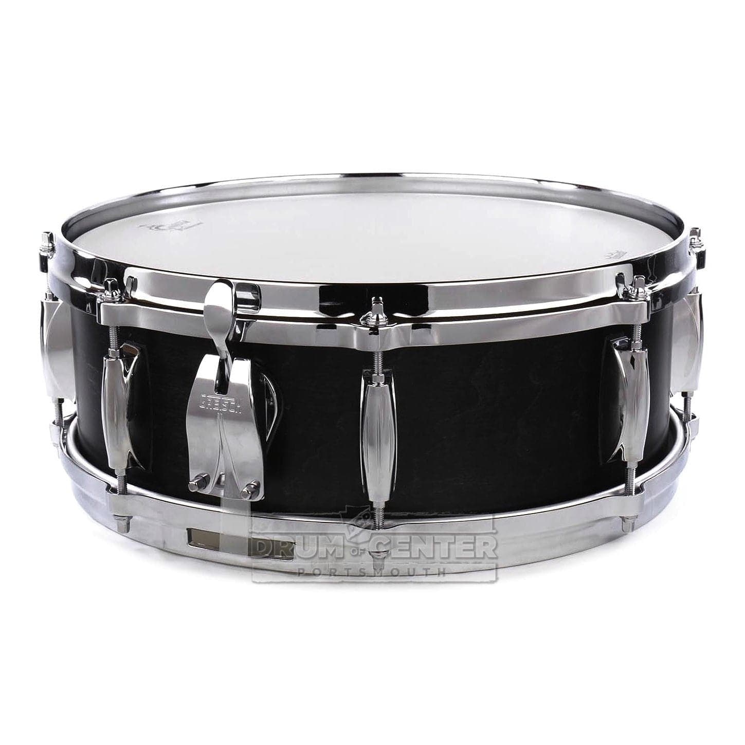 Gretsch USA Custom Snare Drum 14x5 8-Lug Satin Ebony