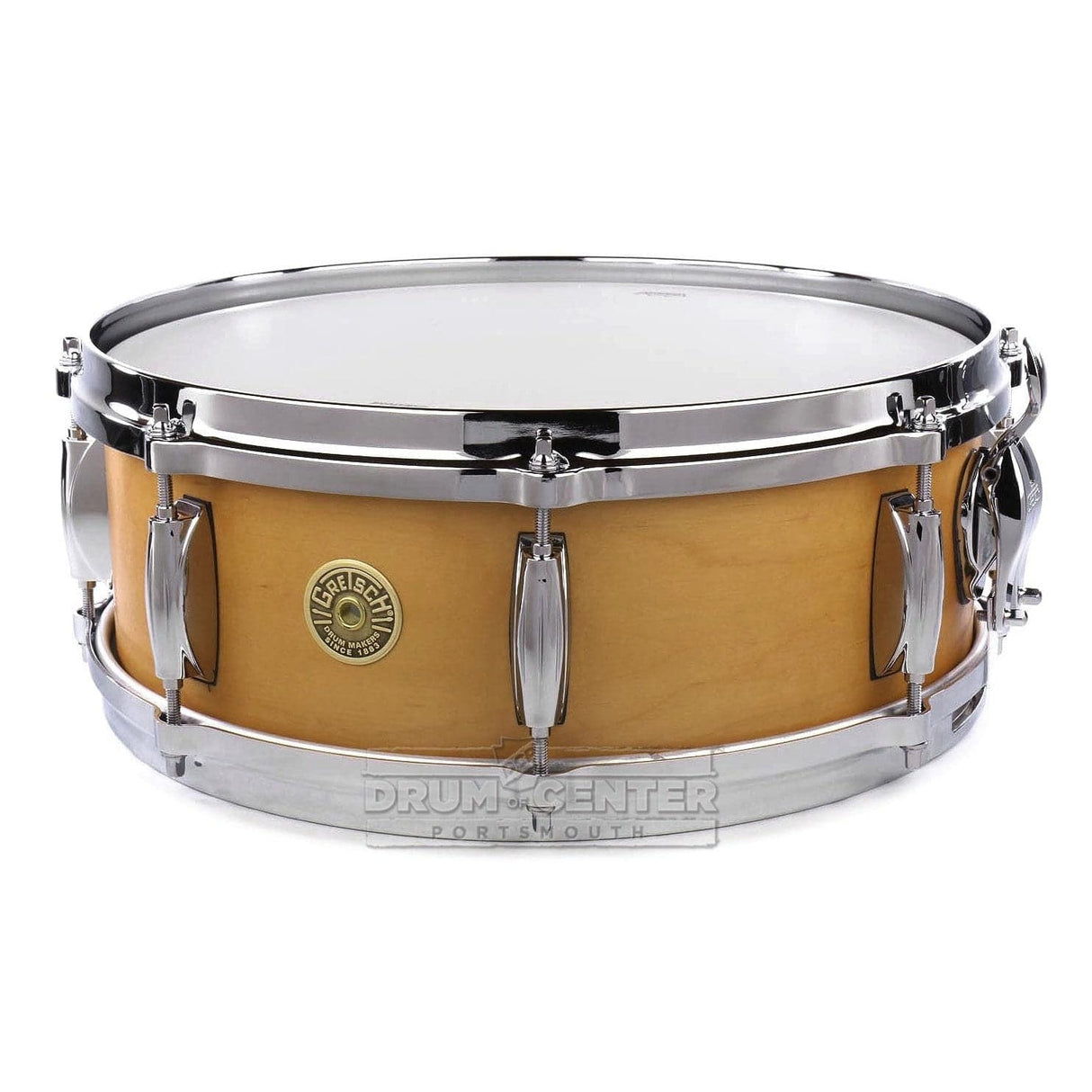 Gretsch USA Custom Snare Drum 14x5 8-Lug Satin Millennium Maple