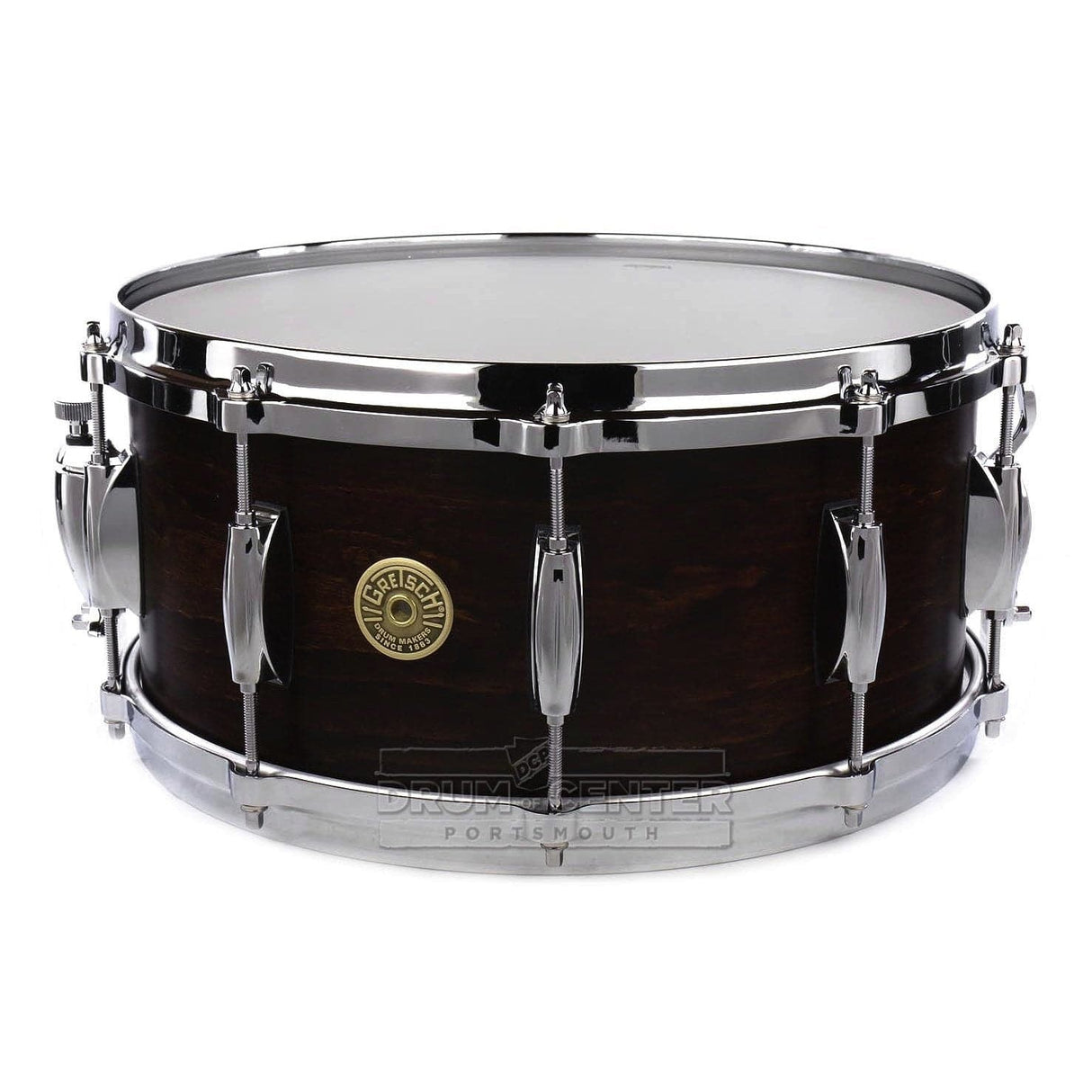 Gretsch USA Custom Snare Drum 14x6.5 10-Lug Satin Antique Maple