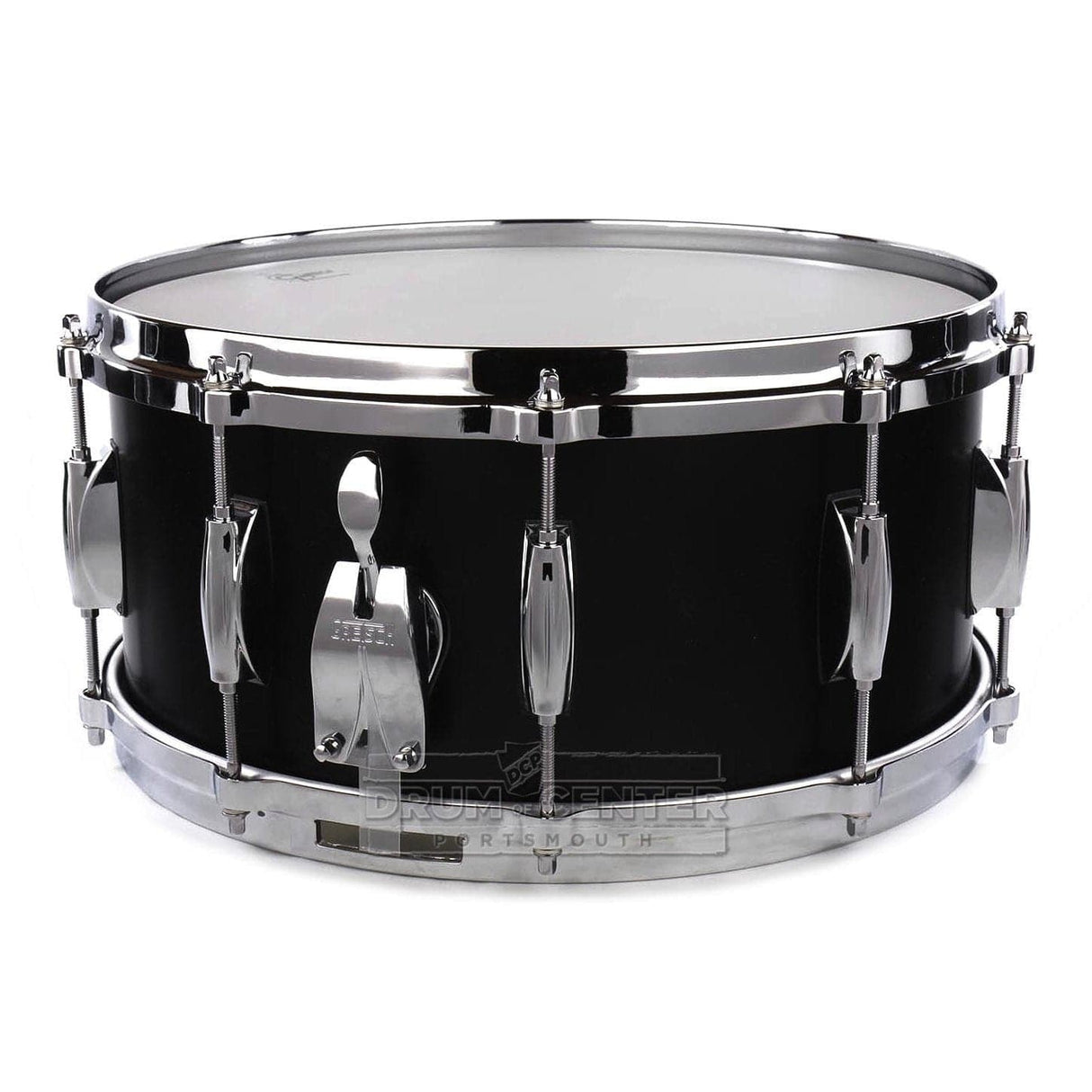 Gretsch USA Custom Snare Drum 14x6.5 10-Lug Satin Ebony