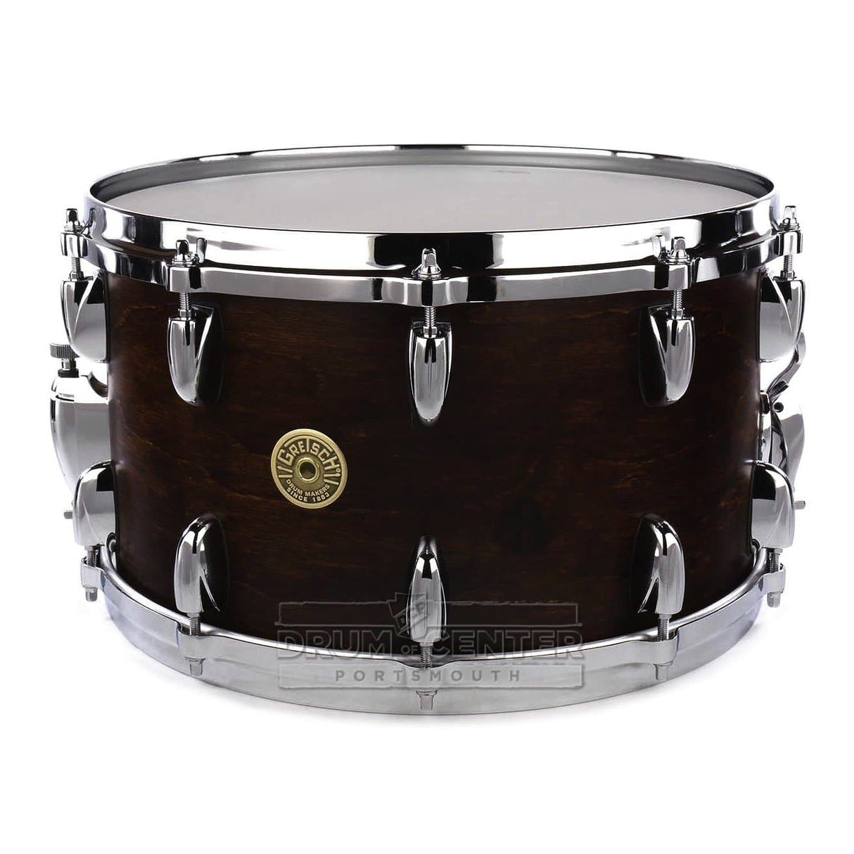 Gretsch USA Custom Snare Drum 14x8 20-Lug Satin Antique Maple