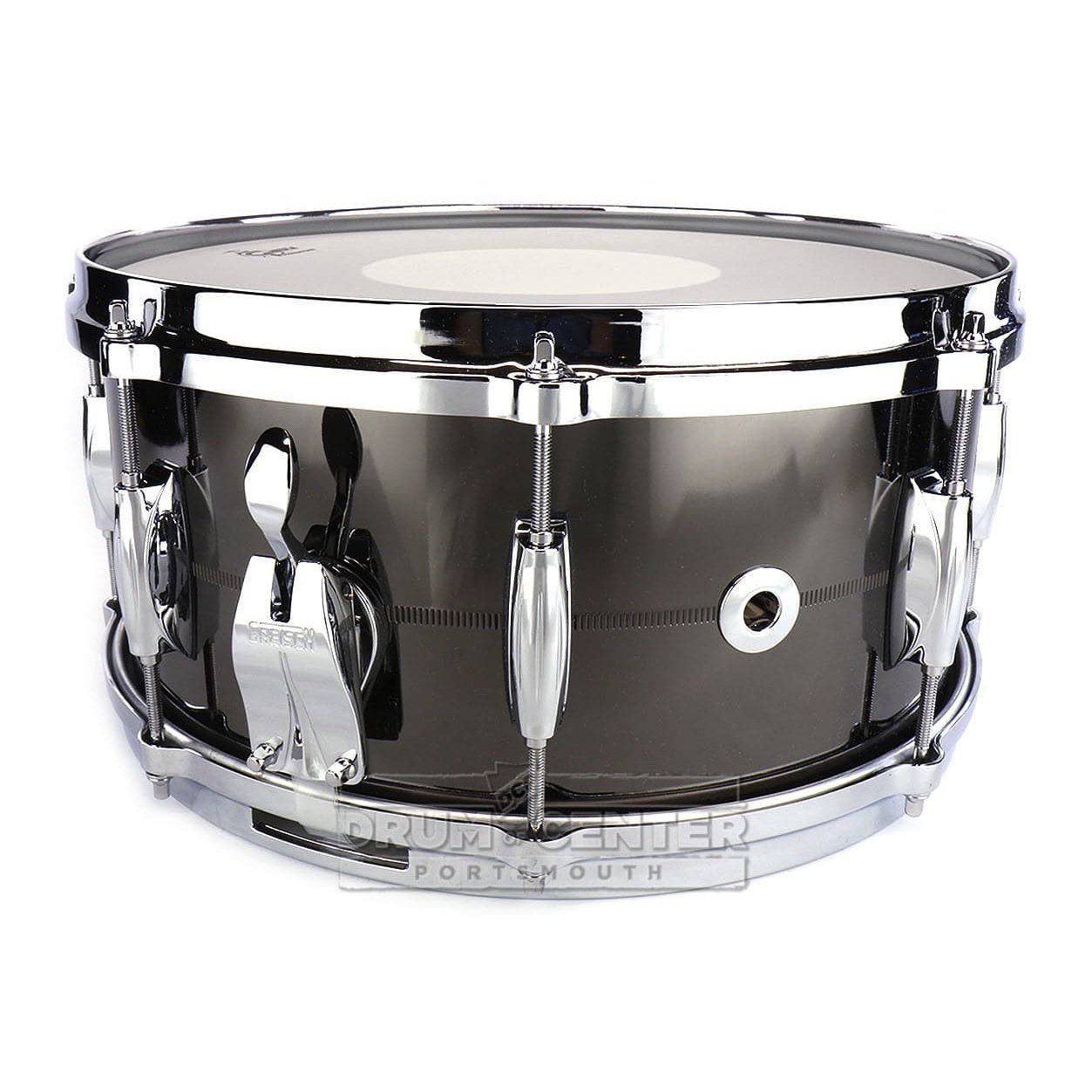 Gretsch G4164SS8 USA Solid Steel Snare Drum 14x6.5 8 Lug