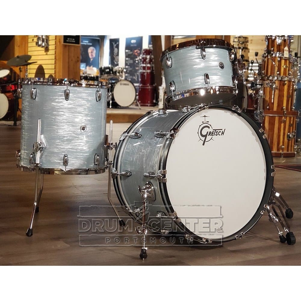 Gretsch Brooklyn 3pc Classic Drum Set Vintage Oyster White - DCP Exclusive!