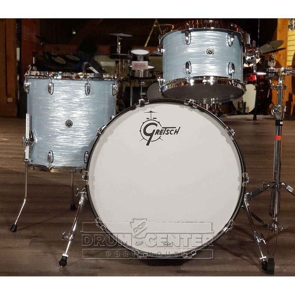 Gretsch Brooklyn 3pc Classic Drum Set Vintage Oyster White - DCP Exclusive!