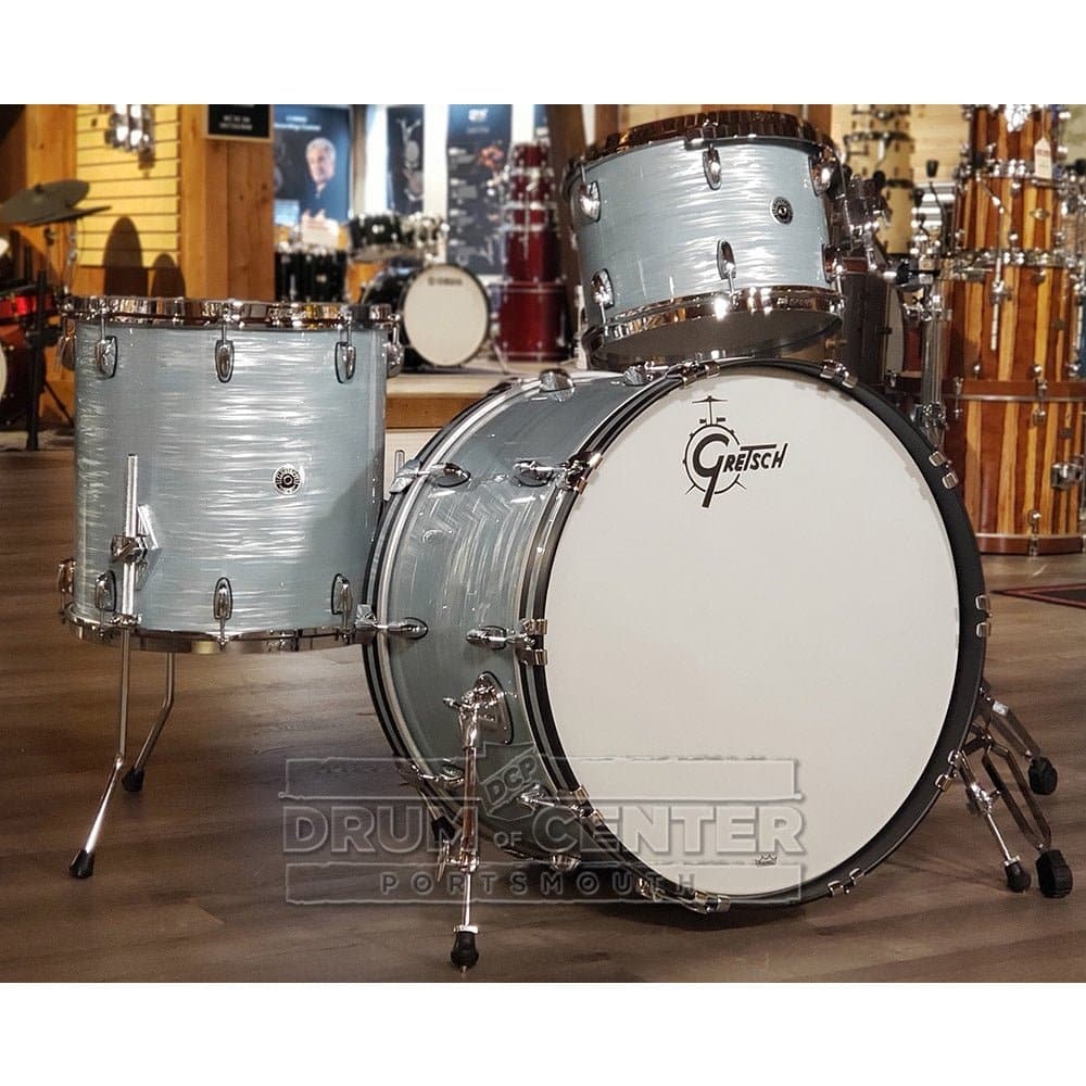 Gretsch Brooklyn 3pc Rock Drum Set Vintage Oyster White - DCP Exclusive!