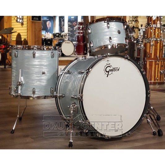 Gretsch Brooklyn 3pc Rock Drum Set Vintage Oyster White - DCP Exclusive!