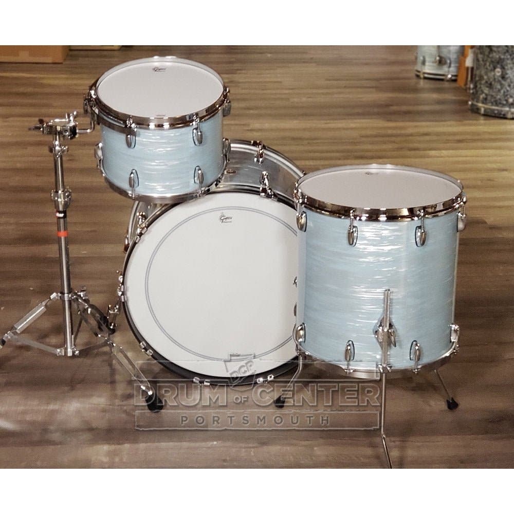 Gretsch Brooklyn 3pc Rock Drum Set Vintage Oyster White - DCP Exclusive!