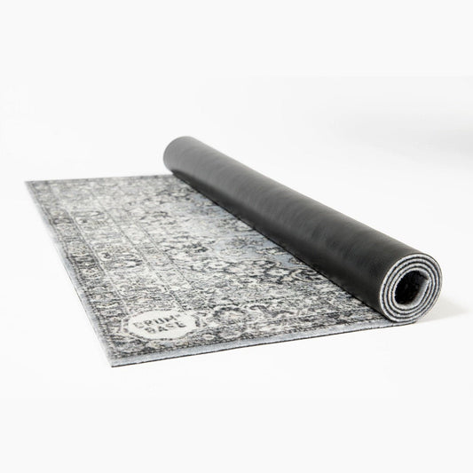 DRUMnBASE Vintage Persian Style Drum Rug 4.26' x 3' Grey