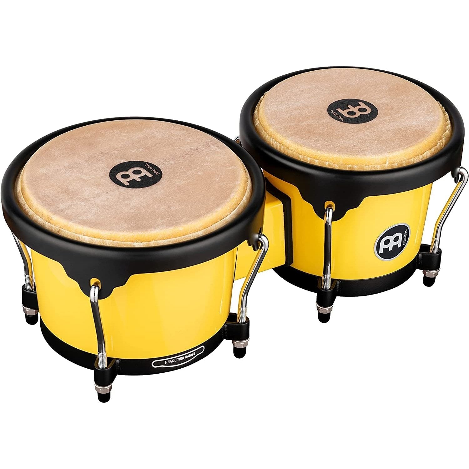 Meinl Percussion Journey Series Bongo Illuminating Yellow