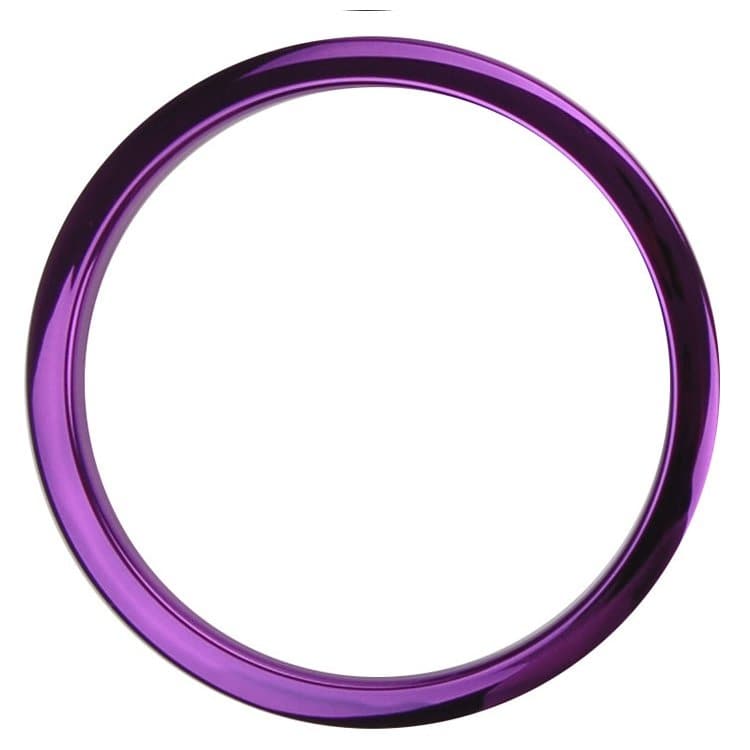 Bass Drum O's Bass Drum Port 6" Purple Chrome