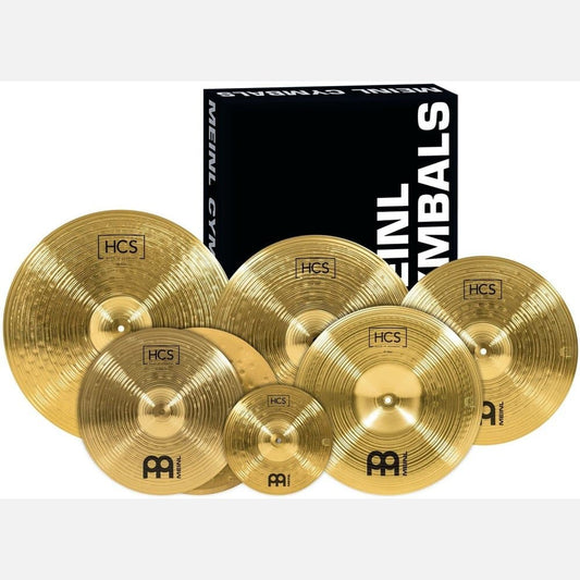Meinl HCS Cymbal Super Set - Complete with Effects!