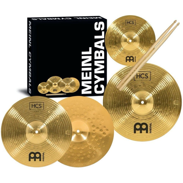 Meinl HCS '3 For Free' Cymbal Pack 13/14 w/FREE 10