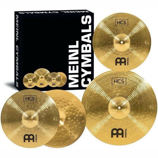 Meinl HCS1418+14C HCS Basic Cymbal Set w/ Free 14" Crash Cymbal