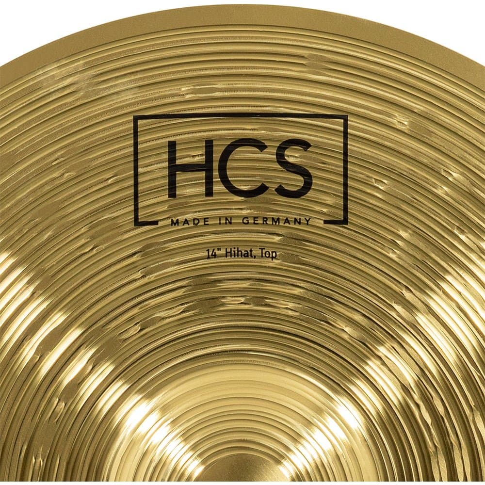 Meinl MCS14MH – Piatti Hi-hat Media Pesante 14 Pollici, Perfetti Per Batteristi
