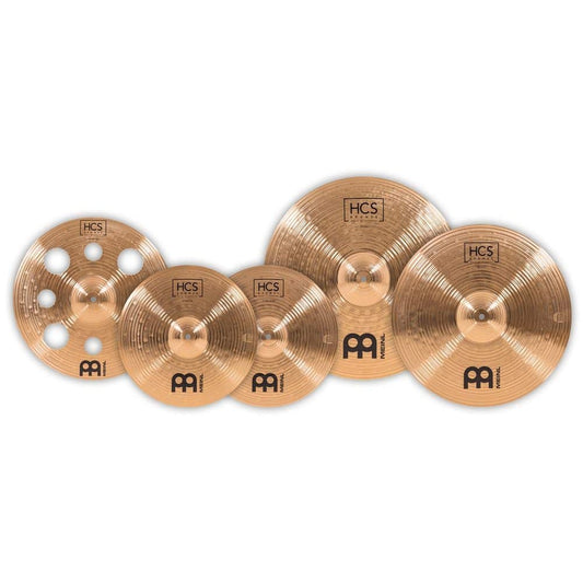 Meinl HCS Bronze Expanded Cymbal Set