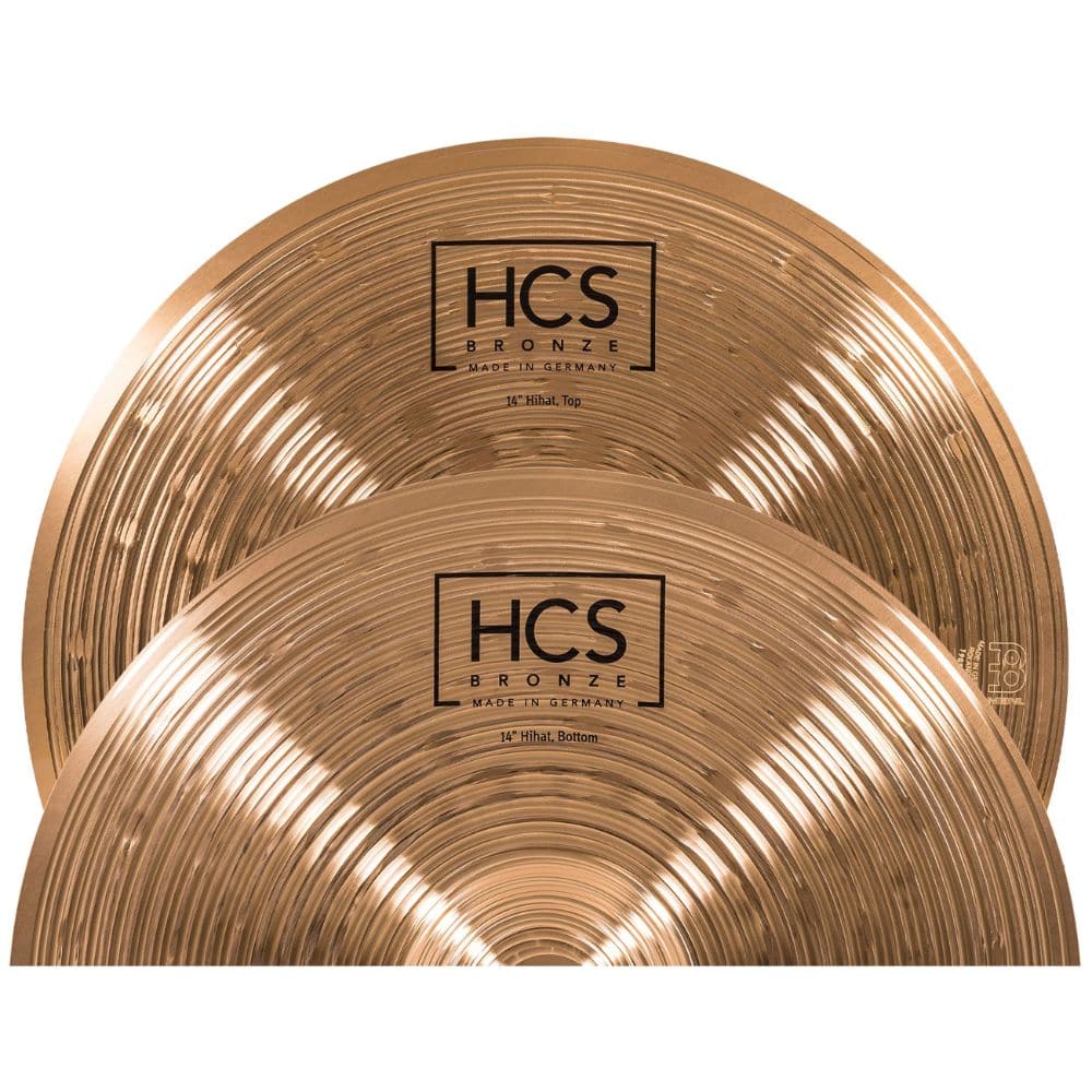 Meinl HCS Bronze Hihat Cymbals 14