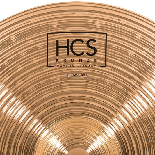 Meinl HCS Bronze Crash-Ride Cymbal 18