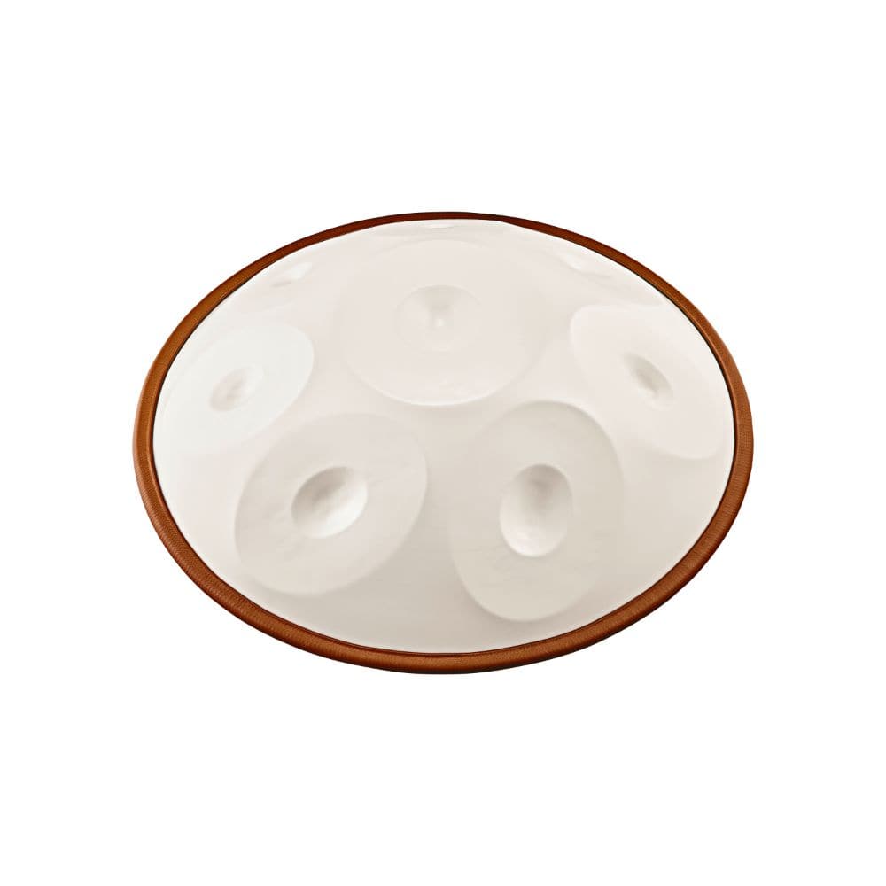 Meinl Harmonic Art Handpan Natural D/ A, A#, C, D, F, G, A, White Jade