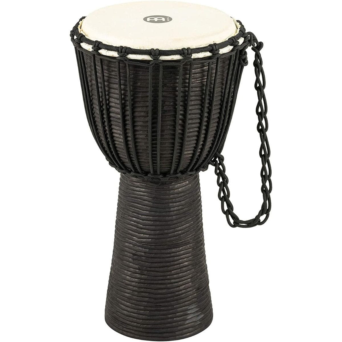 Meinl Headliner Rope-Tuned Djembe 10" Medium Black River
