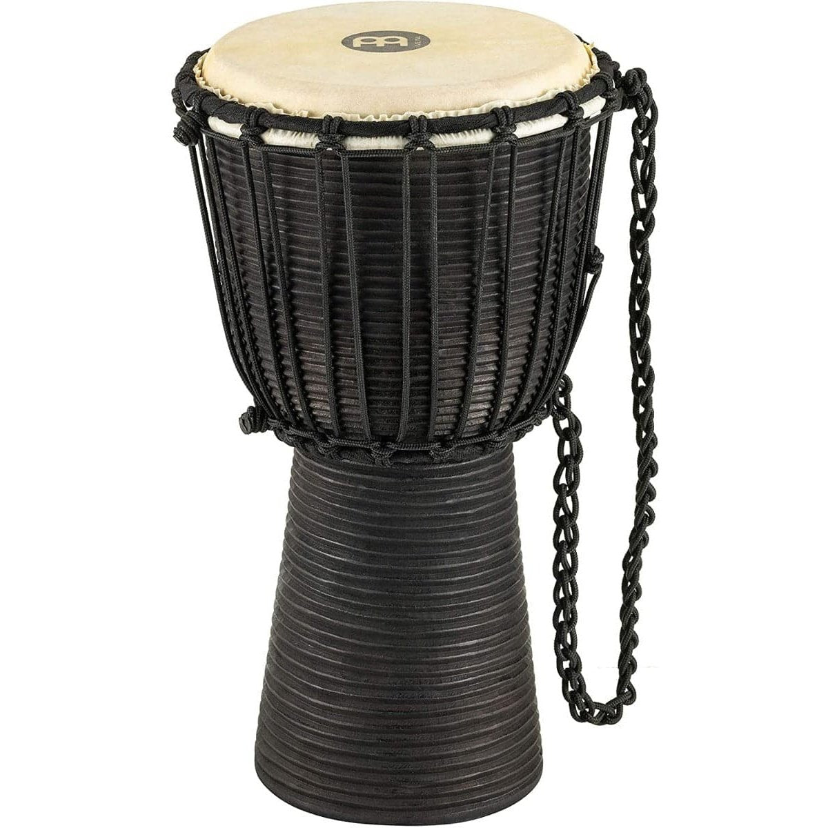 Meinl Headliner Rope-Tuned Djembe 8" Medium Black River