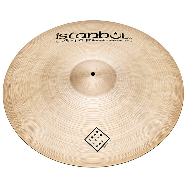 Istanbul Agop Traditional Heavy Ride Cymbal 24" 3668 grams
