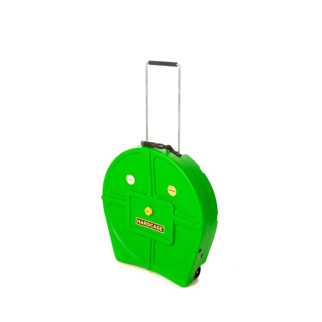 Hardcase Rolling Cymbal Case 22" Light Green