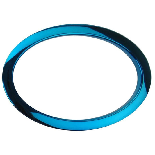 Bass Drum O's Oval Bass Drum Port 6" Blue