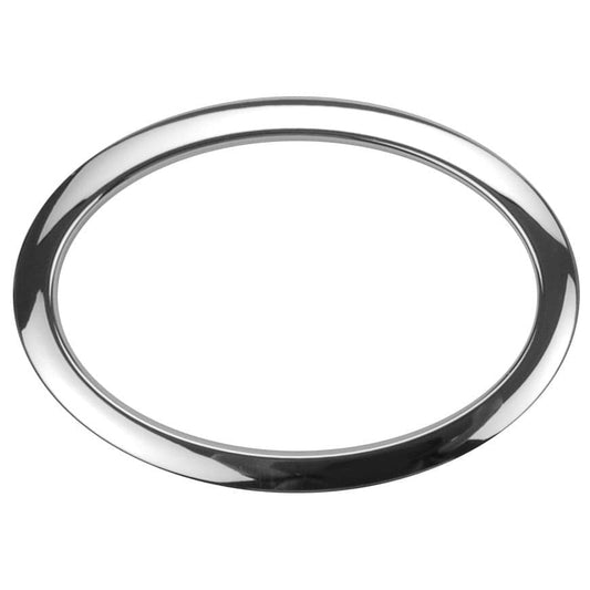 Bass Drum O's Oval Bass Drum Port 6" Chrome