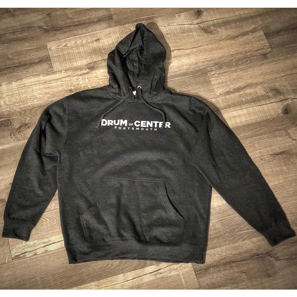 DCP Apparel : Hoodie, Charcoal w/Gray Logo, Small