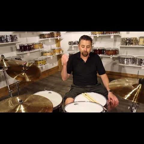 Sonor SQ1 3pc Drum Set 24/13/16 Satin Gold Metallic