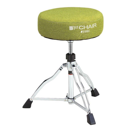 Tama HT430SGF 1st Chair Round Rider Drum Throne w/Sage Vibrant Fabric Seat