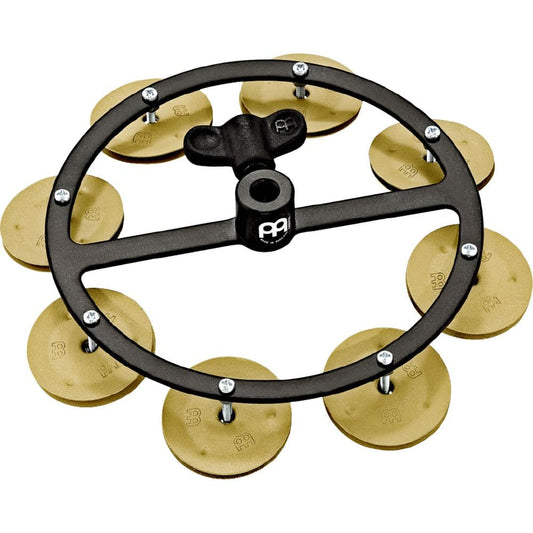 Meinl Benny Greb Sand Hi Hat Tambourine 5 - Sand Blasted Brass Jingles