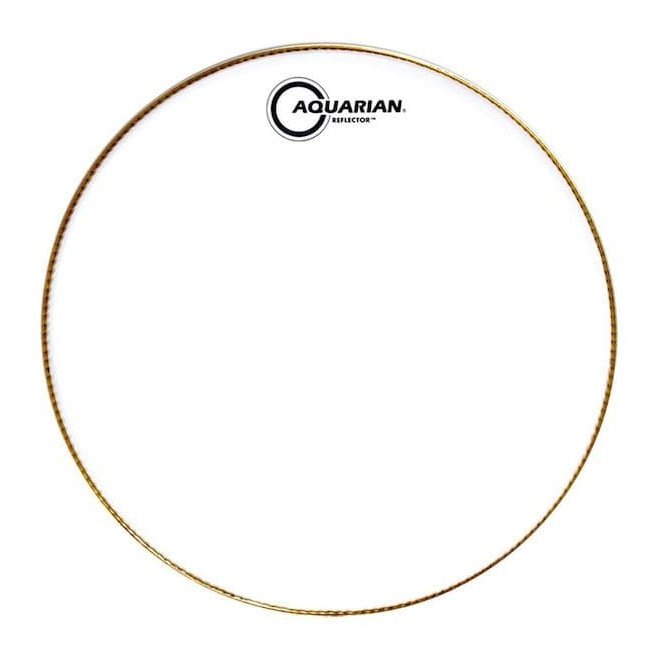Aquarian Ice White Reflector Drumhead 6In