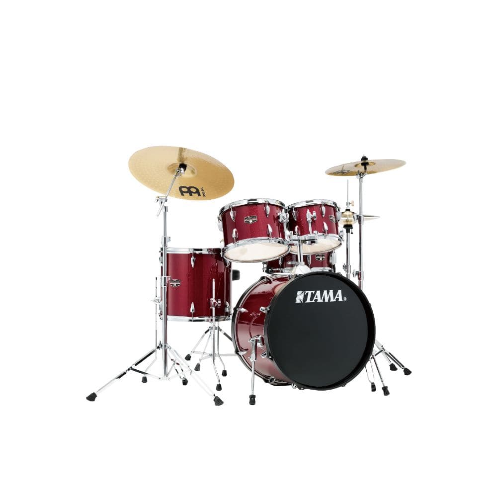 Tama Imperialstar 5pc Complete Kit w/ Meinl HCS Cymbals Candy Apple Mist - IE50CCPM