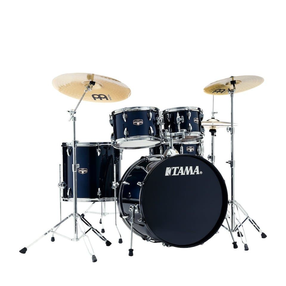 Tama Imperialstar 5pc Complete Drum Set w/ 22bd - Dark Blue