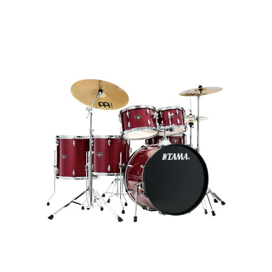 Tama Imperialstar 6pc Complete Kit w/ Meinl HCS Cymbals Candy Apple Mist - IE62CCPM