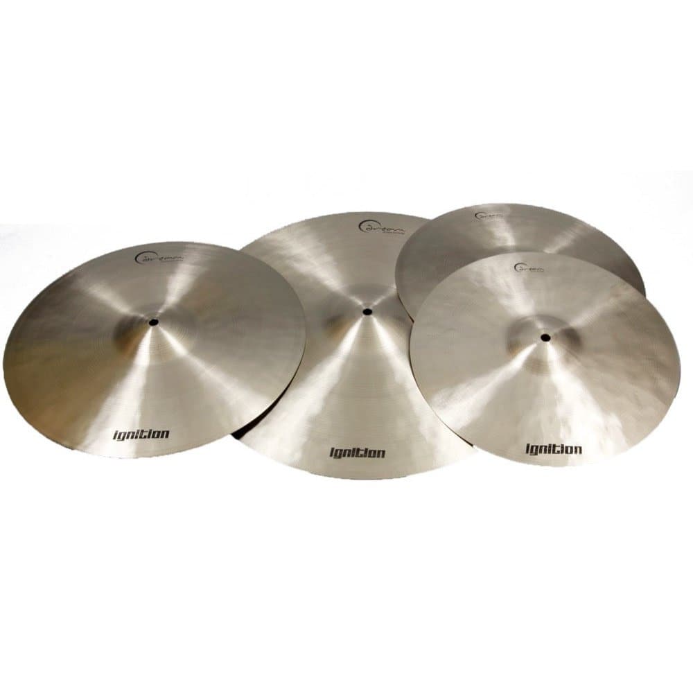 Dream Ignition 3 Piece Cymbal Pack, 14 HH,16CR,20RI and bag