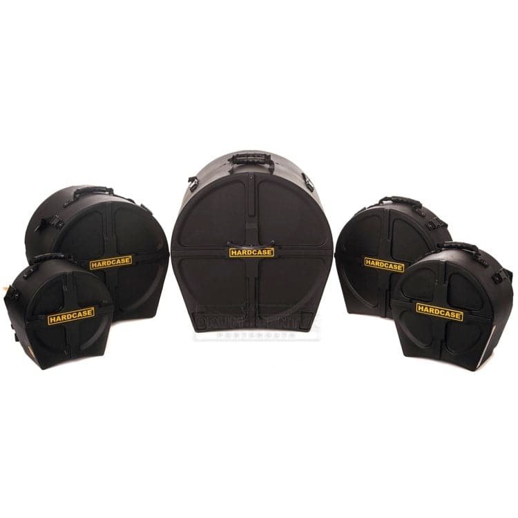 Hardcase HFUSION2 5 Piece Drum Case Set