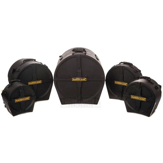 Hardcase HFUSION2 5 Piece Drum Case Set