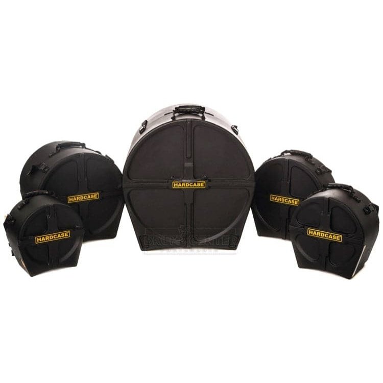 Hardcase HROCKFUS2 5 Piece Drum Case Set