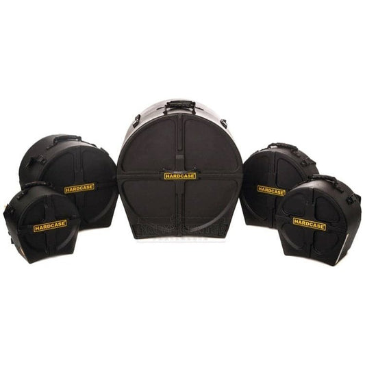 Hardcase HROCKFUS2 5 Piece Drum Case Set