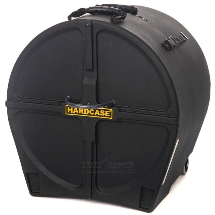 Hardcase Individual Drum Cases: 20" Bass Case With Wheels