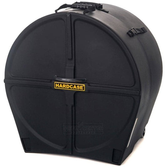Hardcase Individual Drum Cases: 24" Bass Case With Wheels