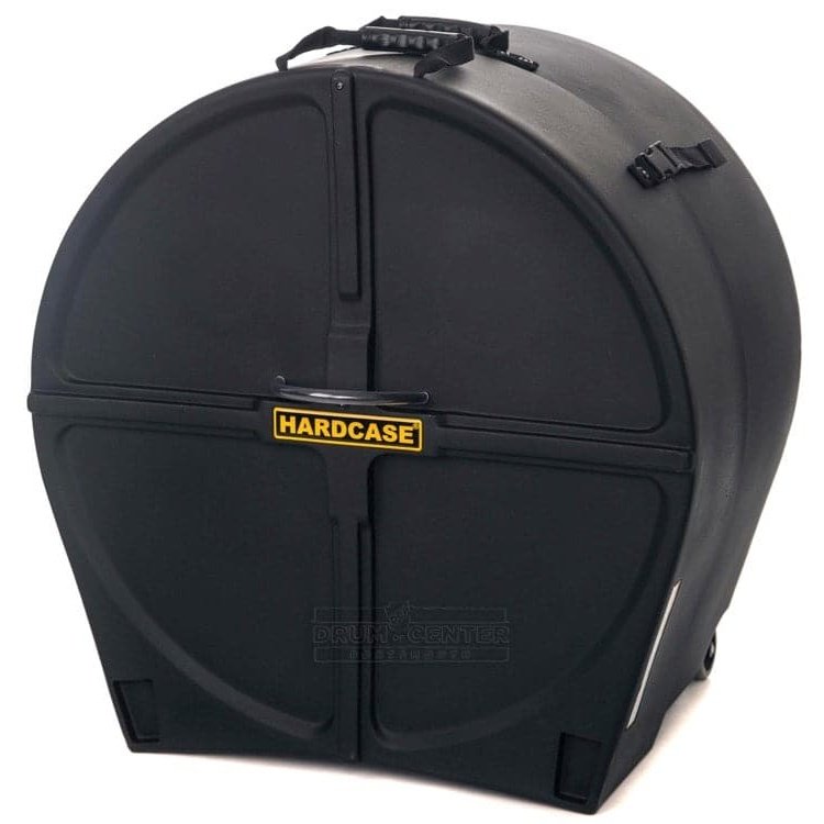Hardcase Individual Drum Cases: 26" Bass Case With Wheels