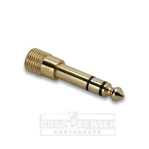 Hosa Accessories : Headphone Adaptor, 3.5 mm TRS to 1/4 in TRS